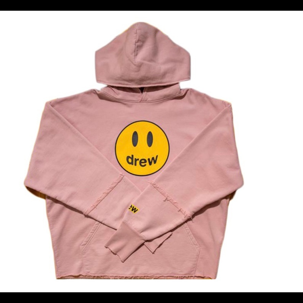Drew house hoodie dusty rose